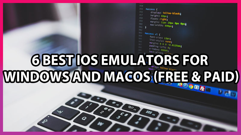 download an emulator on mac
